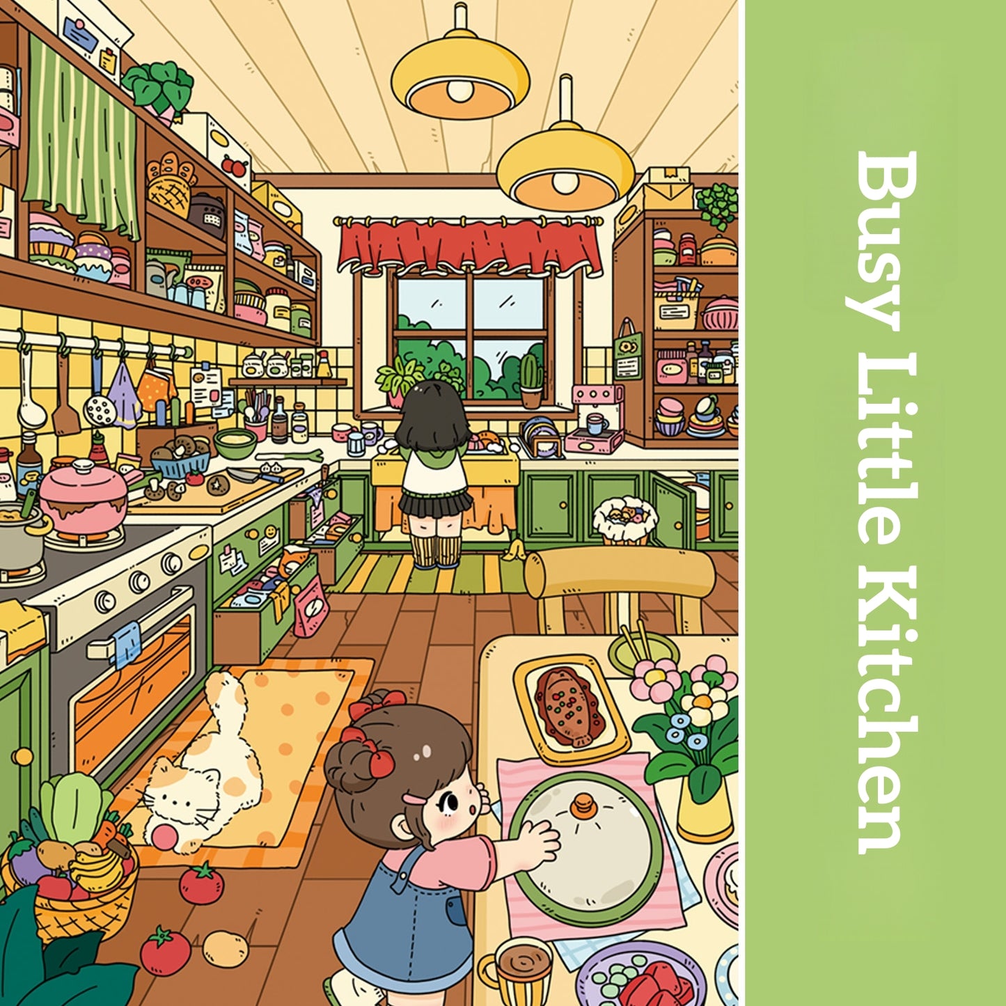 Cozy Little Room 3D Sticker | 2 Cute Miniature Scenes