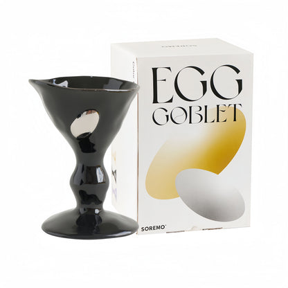 Hand-Pinched Ceramic Goblet