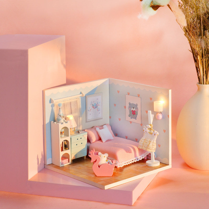 Sunshine Living Room DIY Miniature House - English Instructions