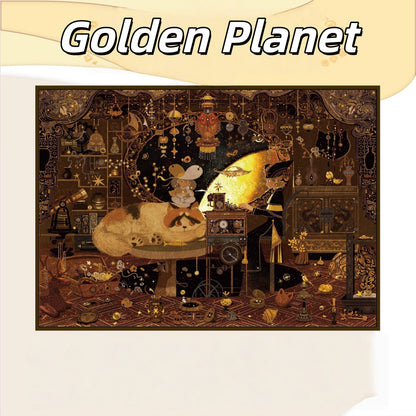 Enchanted Worlds 3D Sticker | 3 Cute Miniature Scenes