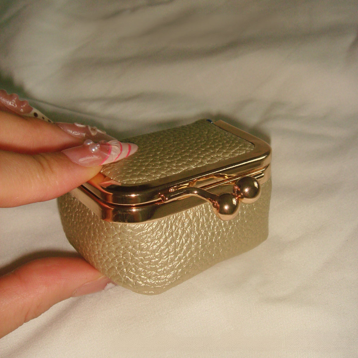 Mini Polka Dot Mini Jewelry Case