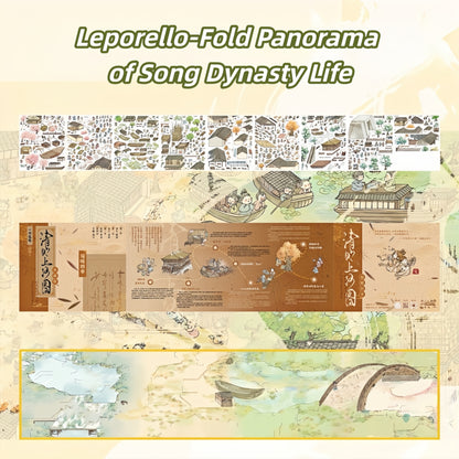 The Cycle of Seasons 3D Sticker | 4 Cute Miniature Scenes