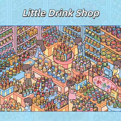 Daily Bites & Stoves 3D Sticker | 4 Cute Miniature Scenes