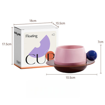 UFO Floating Ceramic Mug