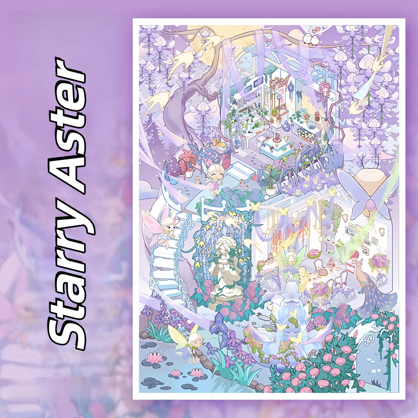 Distant Places 3D Sticker | 3 Cute Miniature Scenes