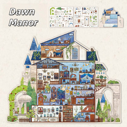 Dawn Manor 3D Sticker