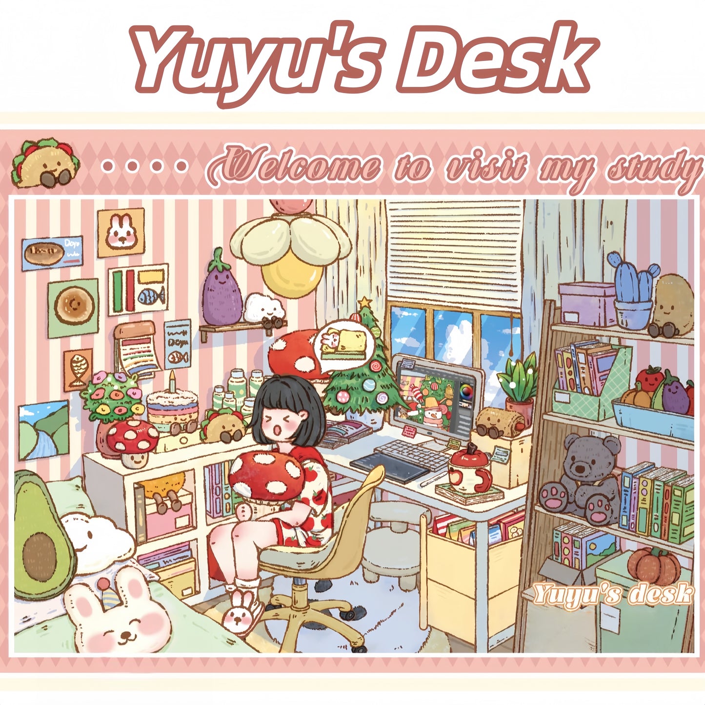 Wonderful Day 3D Sticker | 3 Cute Miniature Scenes