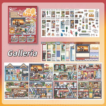 Department Store 3D Sticker Book