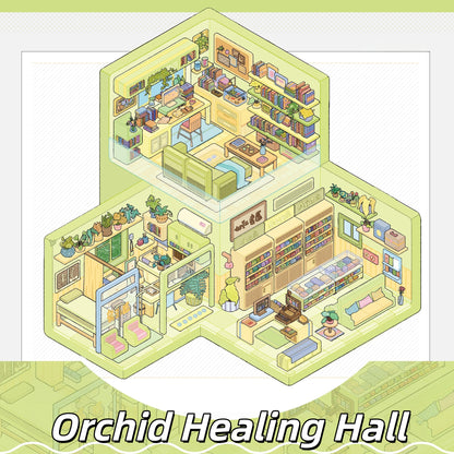 Nature’s Rooms 3D Sticker | 5 Cute Miniature Scenes