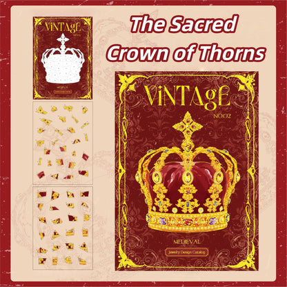 Jewelry Design Catalog 3D Sticker | 2 Cute Miniature Scenes