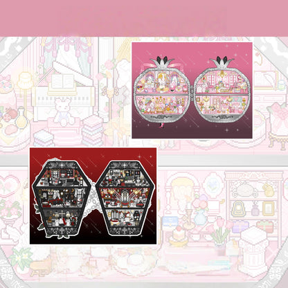 Paper Fairytale 3D Sticker | 2 Cute Miniature Scenes