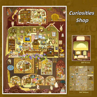 Curiosities Shop 3D Sticker