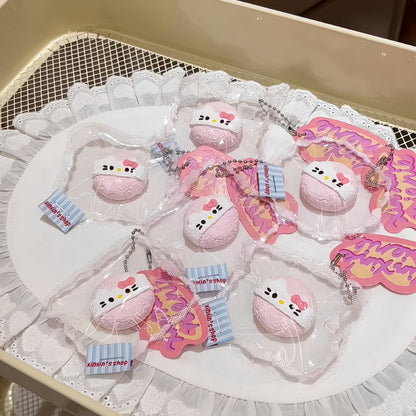 Kitty Mini Powder Puff Squishy