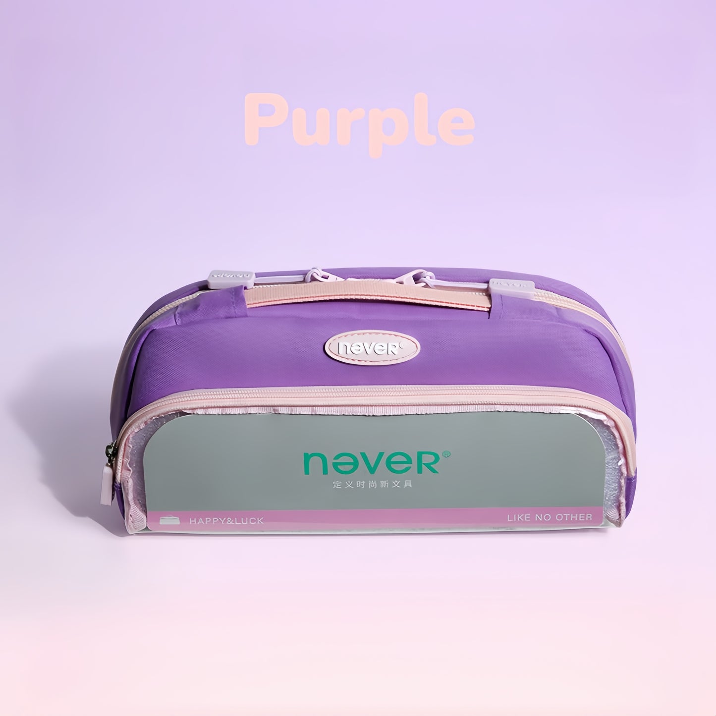 Super Capacity Candy Color Pencil Case