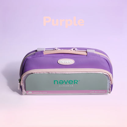 Super Capacity Candy Color Pencil Case