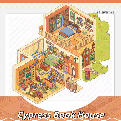 Nature’s Rooms 3D Sticker | 5 Cute Miniature Scenes