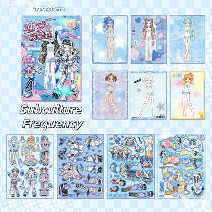 Dress-up 3D Sticker Book