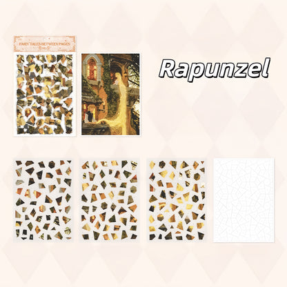A Day in the Fairy Tale 3D Sticker | 4 Cute Miniature Scenes