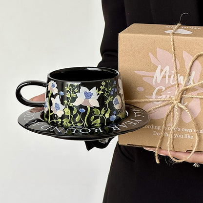 Blooming Lily of the Valley Ceramic Mug