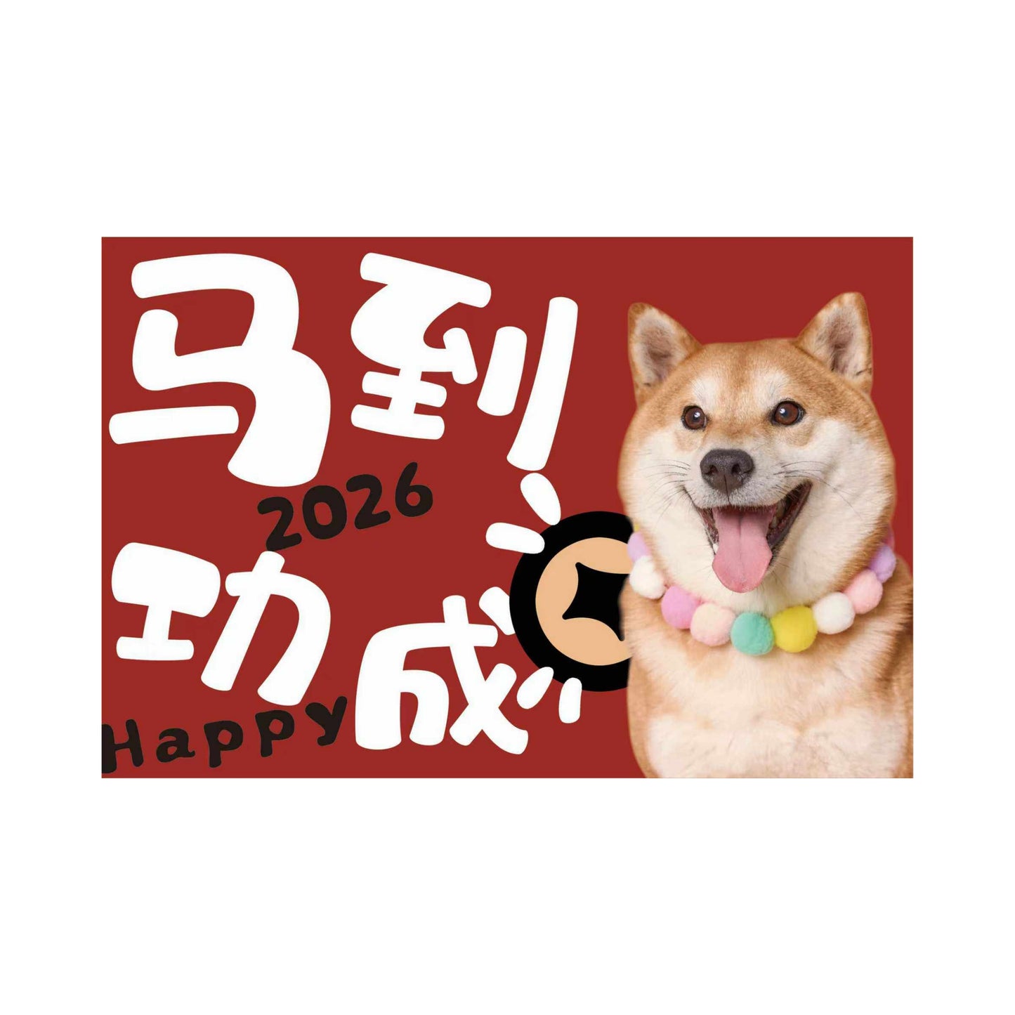 Custom Pet Chinese New Year Floor Mat