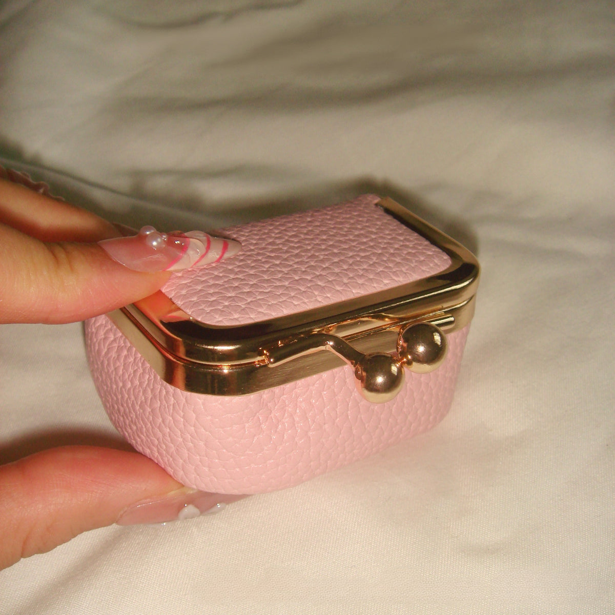 Mini Polka Dot Mini Jewelry Case