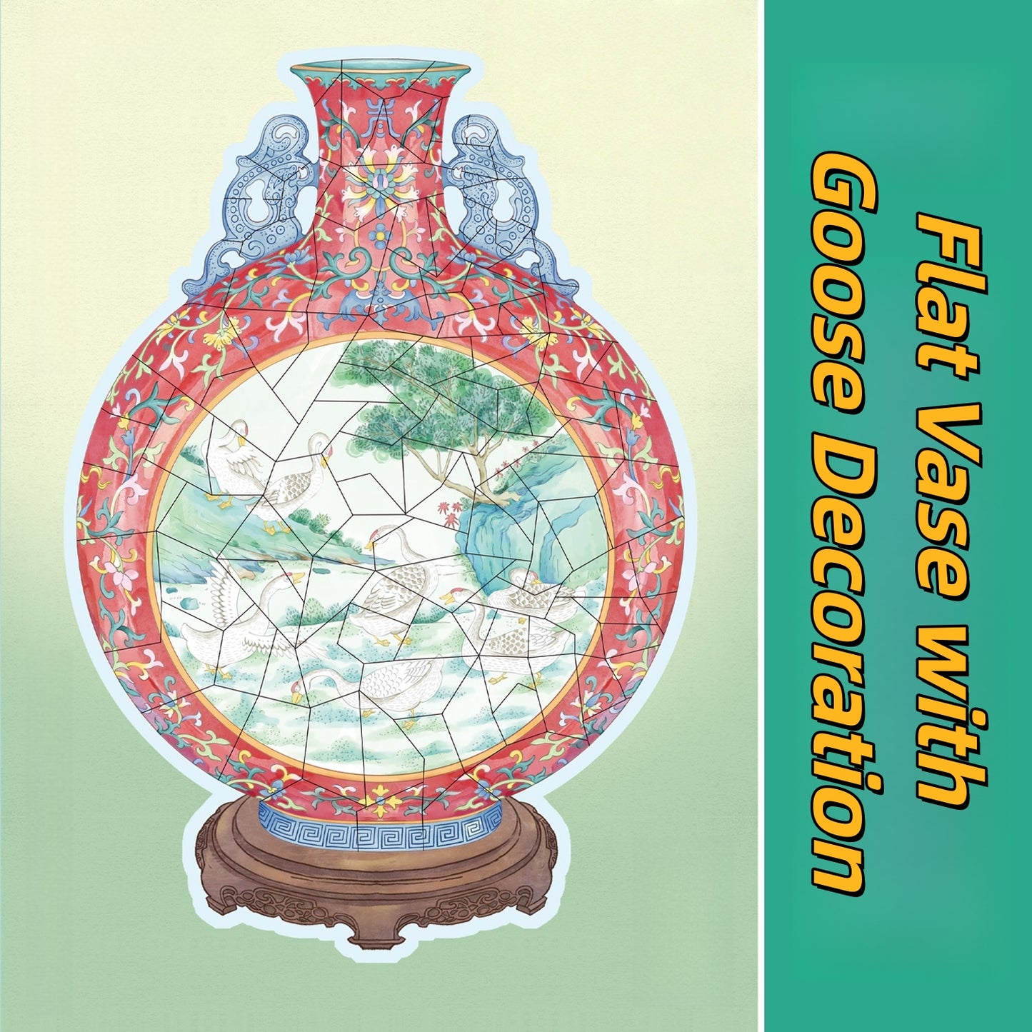 Antique Restoration 3D Sticker | 4 Cute Miniature Scenes