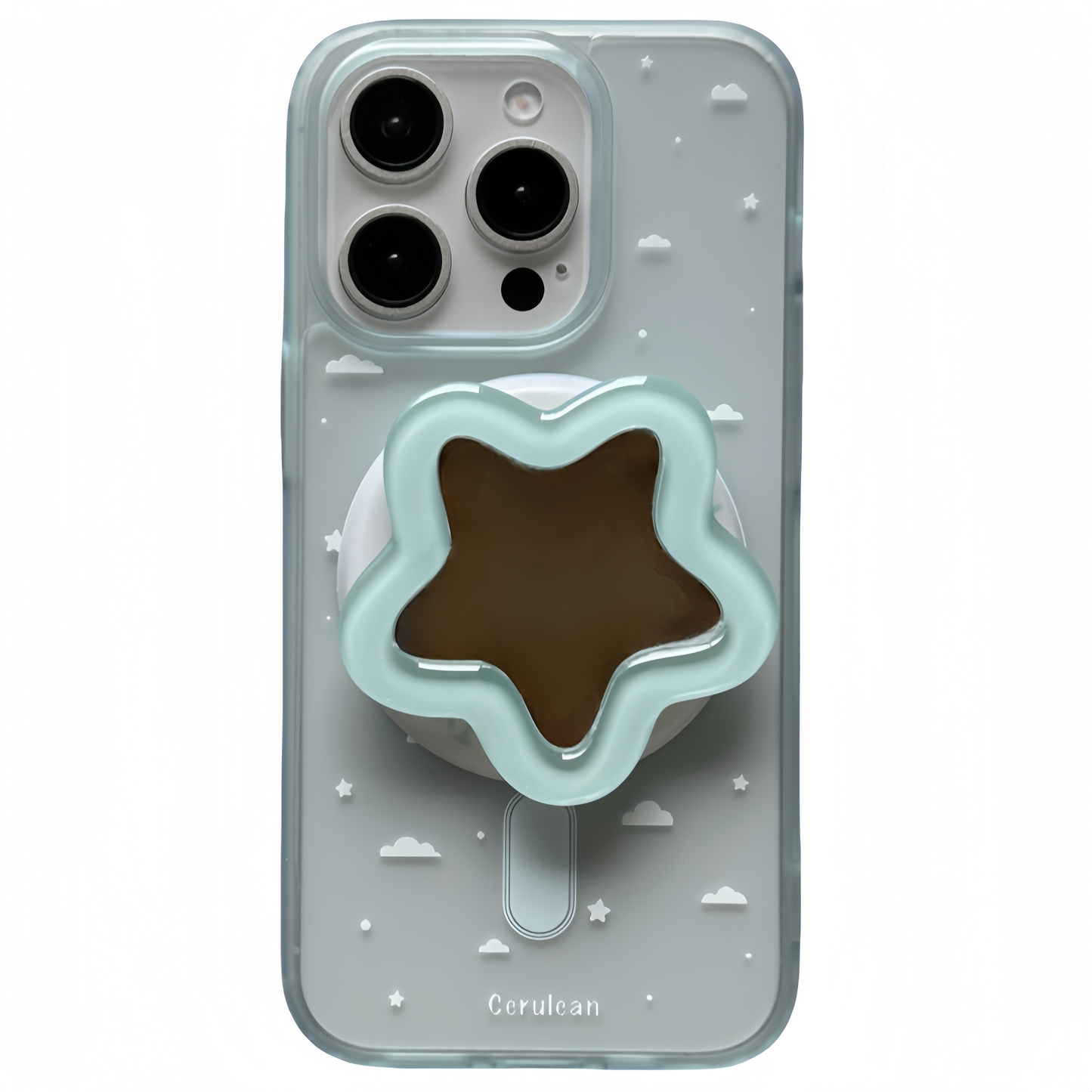 Star Cloud Magnetic Mirror Acrylic Phone Case