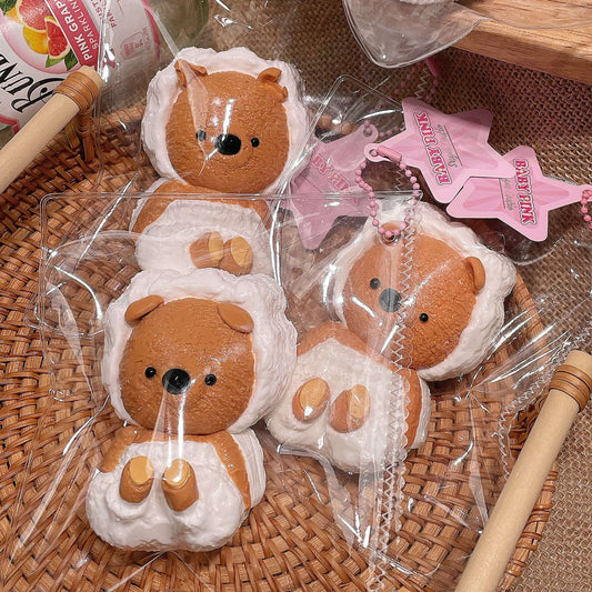 French Bear Squishy