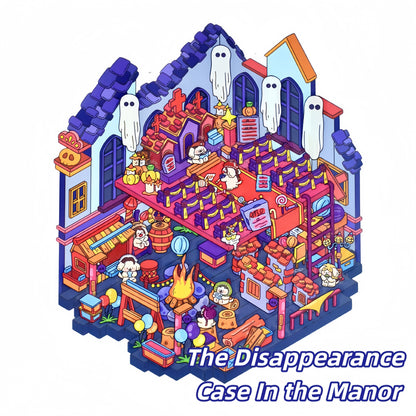 Gaming Series 3D Sticker | 4 Cute Miniature Scenes