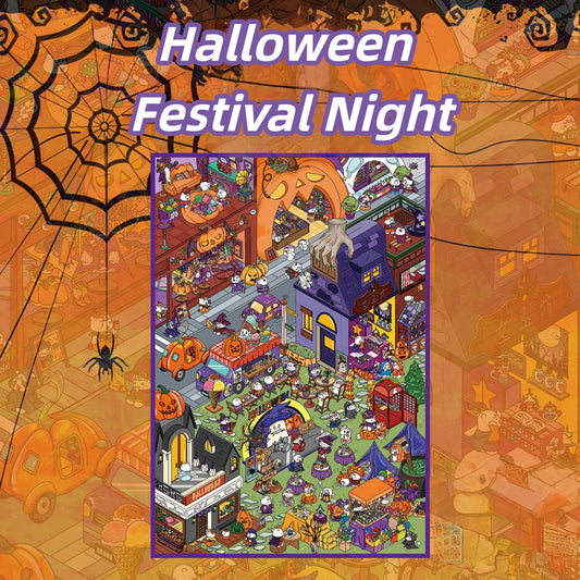 Colorful Life 3D Sticker | 6 Cute Miniature Scenes