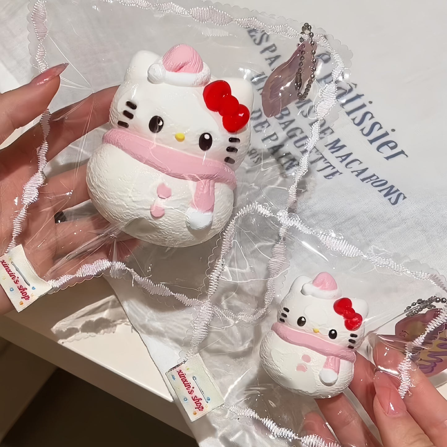 Kitty Snowman Squishy