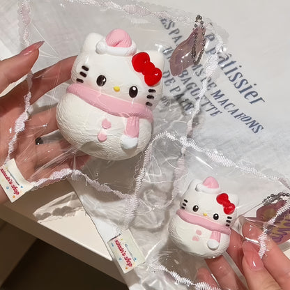 Kitty Snowman Squishy