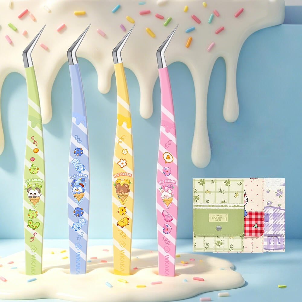 Ice Cream Professional Sticker Tweezers