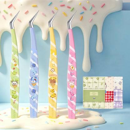 Ice Cream Professional Sticker Tweezers