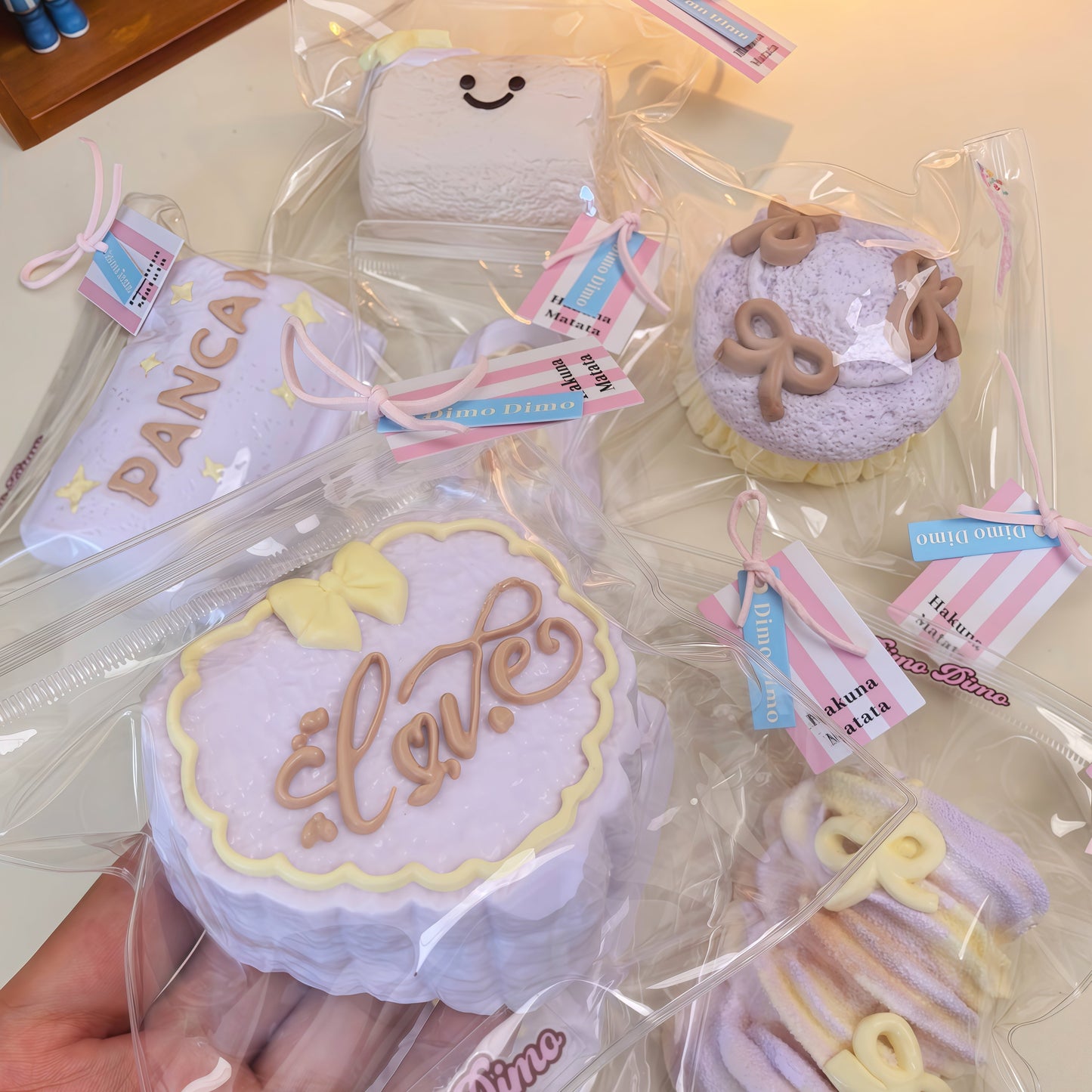 Taro Dessert Squishy