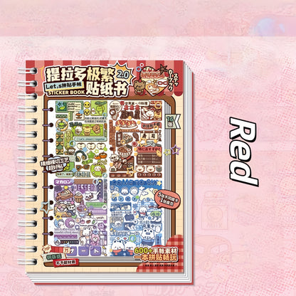 Maximalist 3D Sticker Book