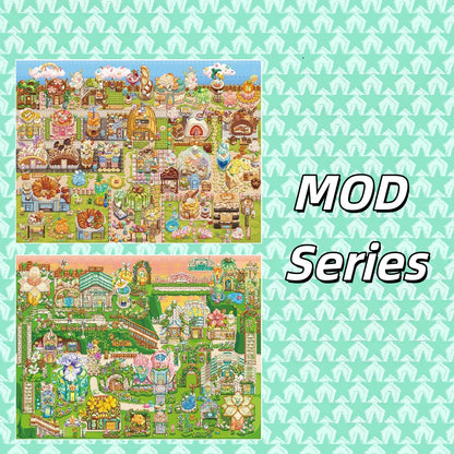 MOD Series 3D Sticker | 2 Cute Miniature Scenes