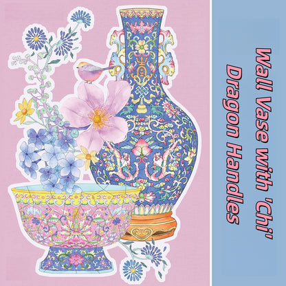 Antique Restoration 3D Sticker | 4 Cute Miniature Scenes