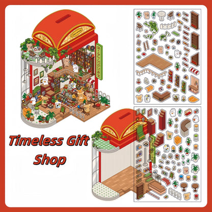Fairytale Bazaar 3D Sticker | 4 Cute Miniature Sticker