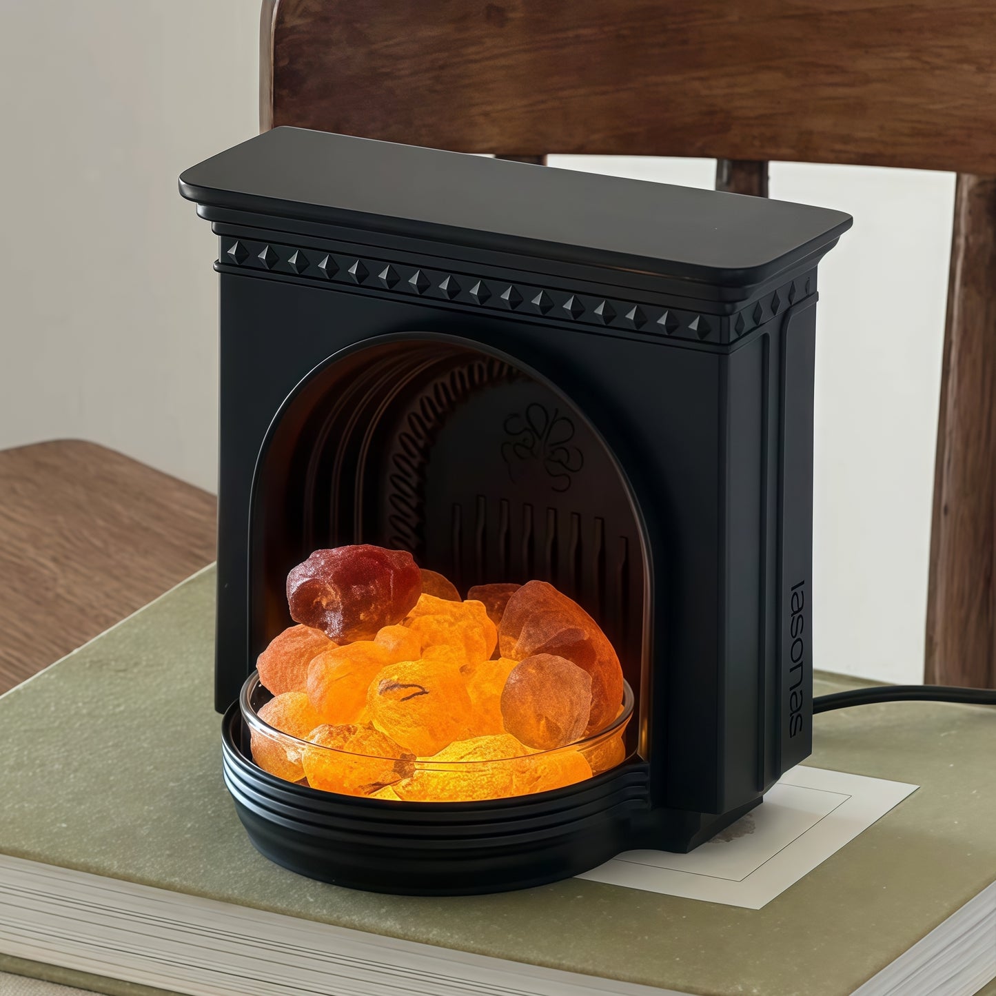 Fireplace Crystal Aromatherapy Lamp