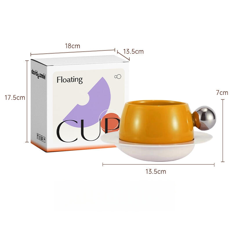 UFO Floating Ceramic Mug