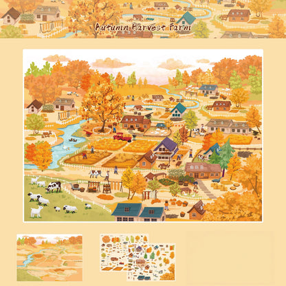 Days to Remember 3D Sticker | 5 Cute Miniature Scenes