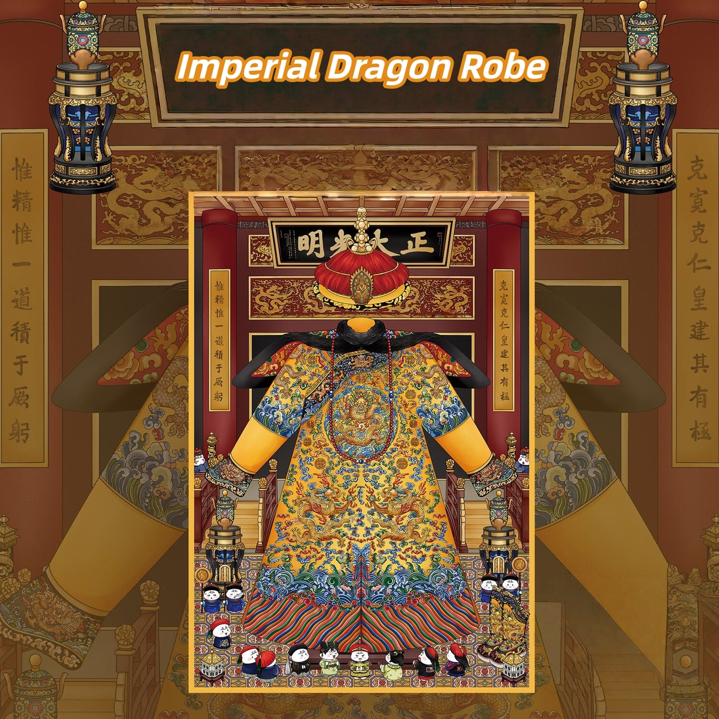 Colorful Life 3D Sticker | 6 Cute Miniature Scenes