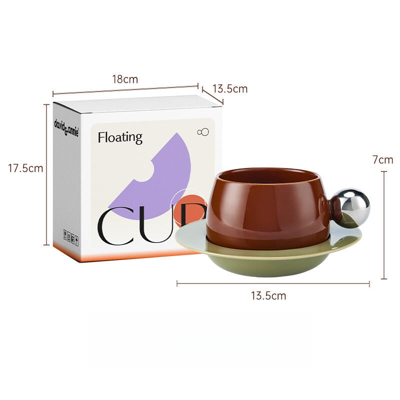 UFO Floating Ceramic Mug