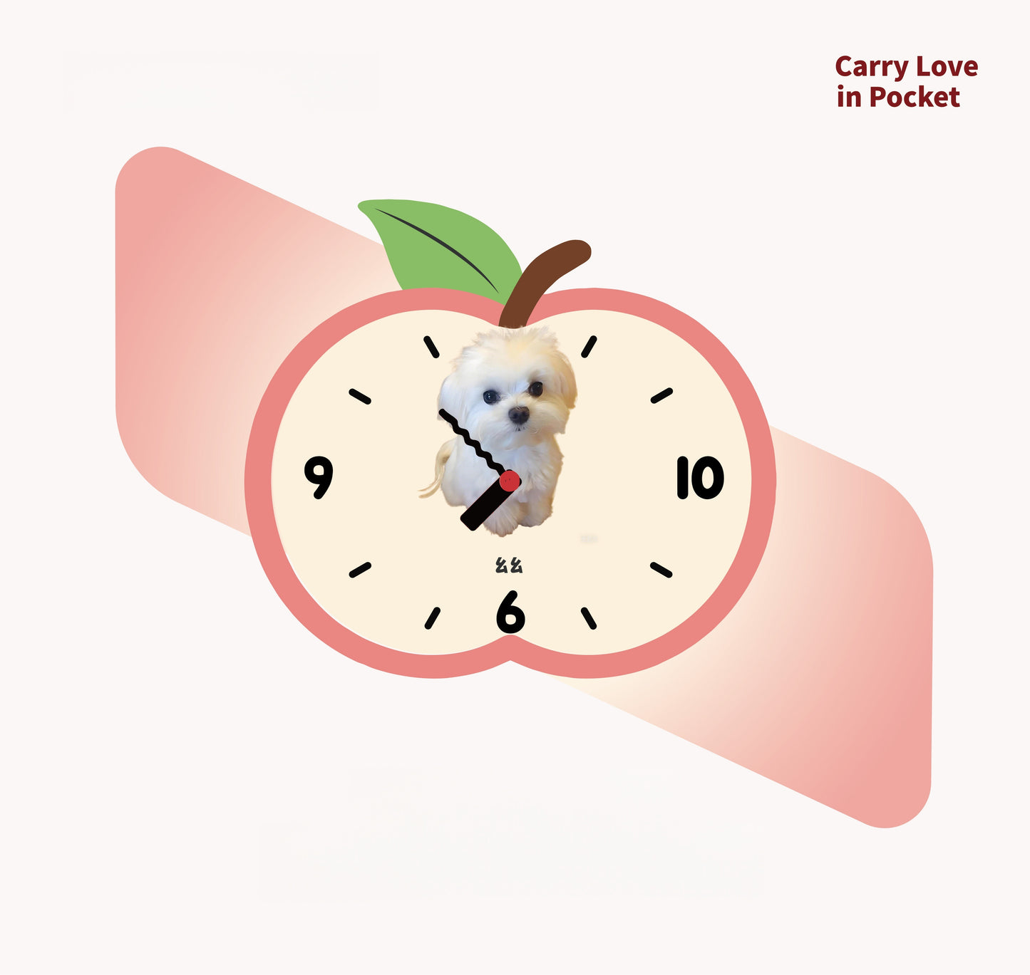 Custom Pet Photo Wall Clock