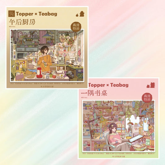 Daily Nooks 3D Sticker | 2 Cute Miniature Scenes