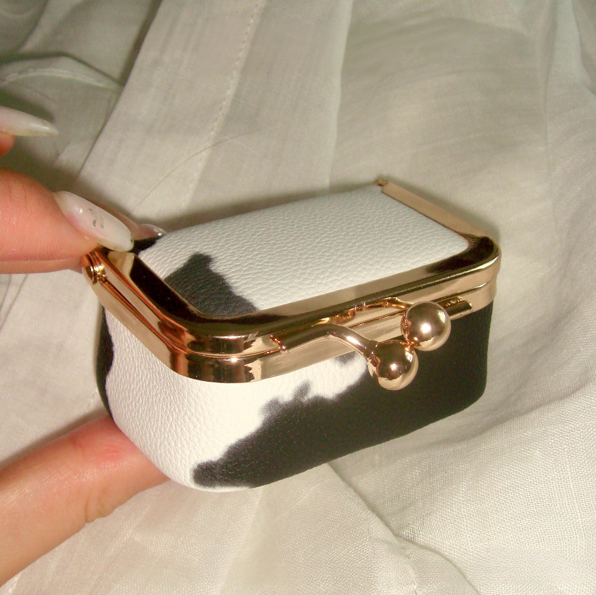 Mini Polka Dot Mini Jewelry Case