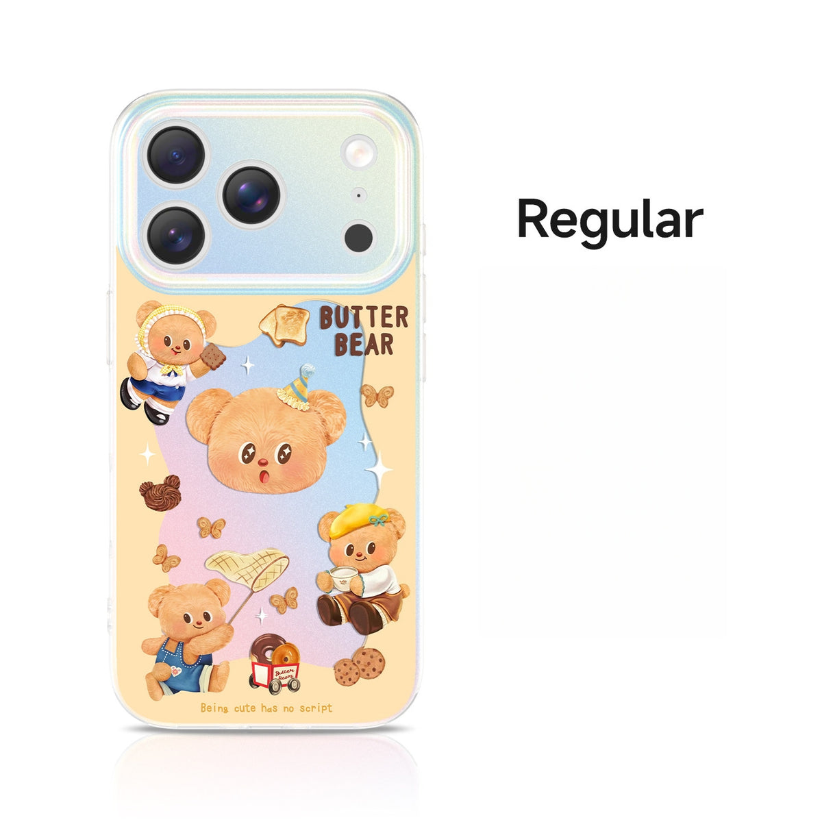 Pastry Baker Butter Bear Acrylic Phone Case