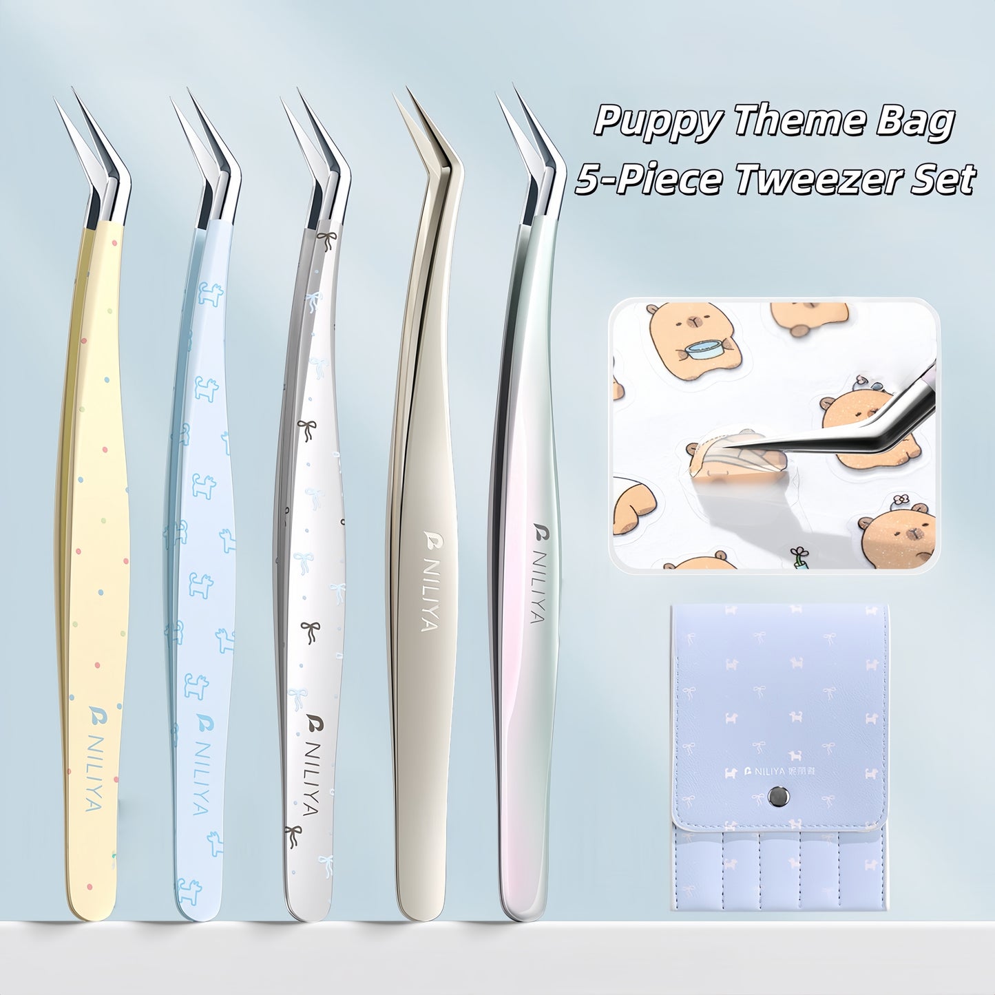 Professional Sticker Tweezers - NILIYA