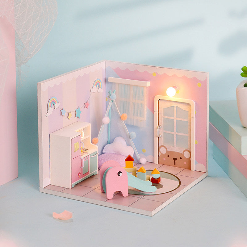 Sunshine Living Room DIY Miniature House - English Instructions
